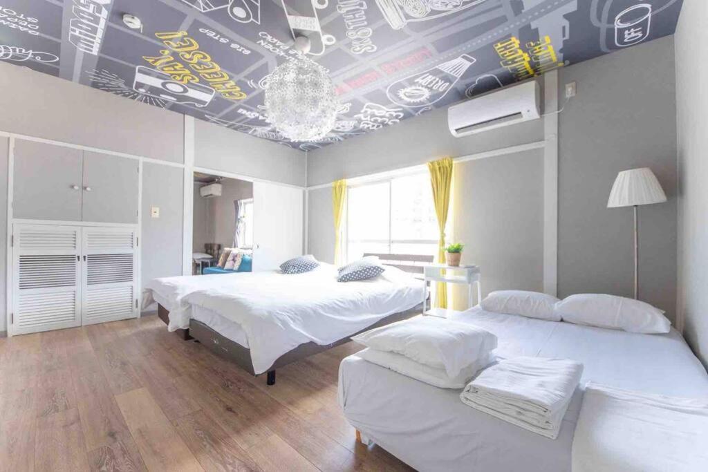 Apartmán Sanacion Namba 難波千日前の5Ldk120平米 駅徒歩2分 広々バルコニーでバーベキューも可能 Ósaka Exteriér fotografie
