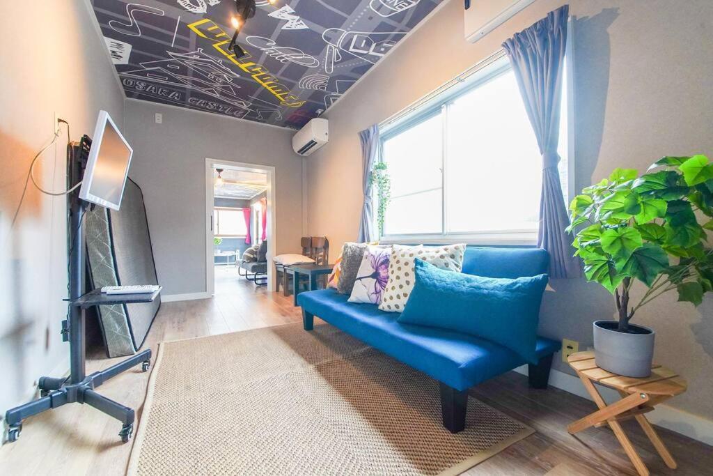 Apartmán Sanacion Namba 難波千日前の5Ldk120平米 駅徒歩2分 広々バルコニーでバーベキューも可能 Ósaka Exteriér fotografie