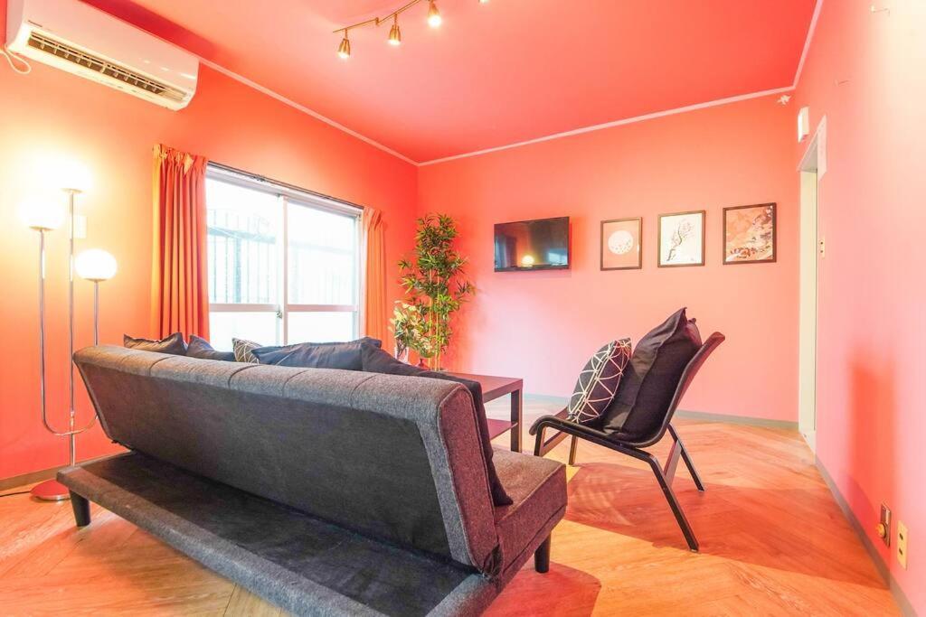 Apartmán Sanacion Namba 難波千日前の5Ldk120平米 駅徒歩2分 広々バルコニーでバーベキューも可能 Ósaka Exteriér fotografie