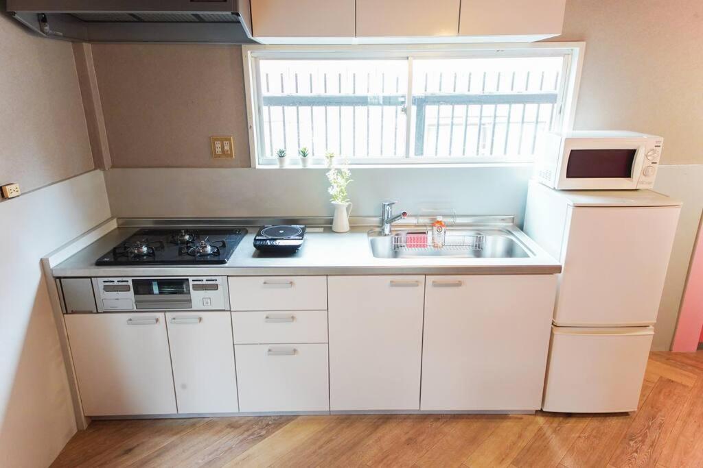 Apartmán Sanacion Namba 難波千日前の5Ldk120平米 駅徒歩2分 広々バルコニーでバーベキューも可能 Ósaka Exteriér fotografie